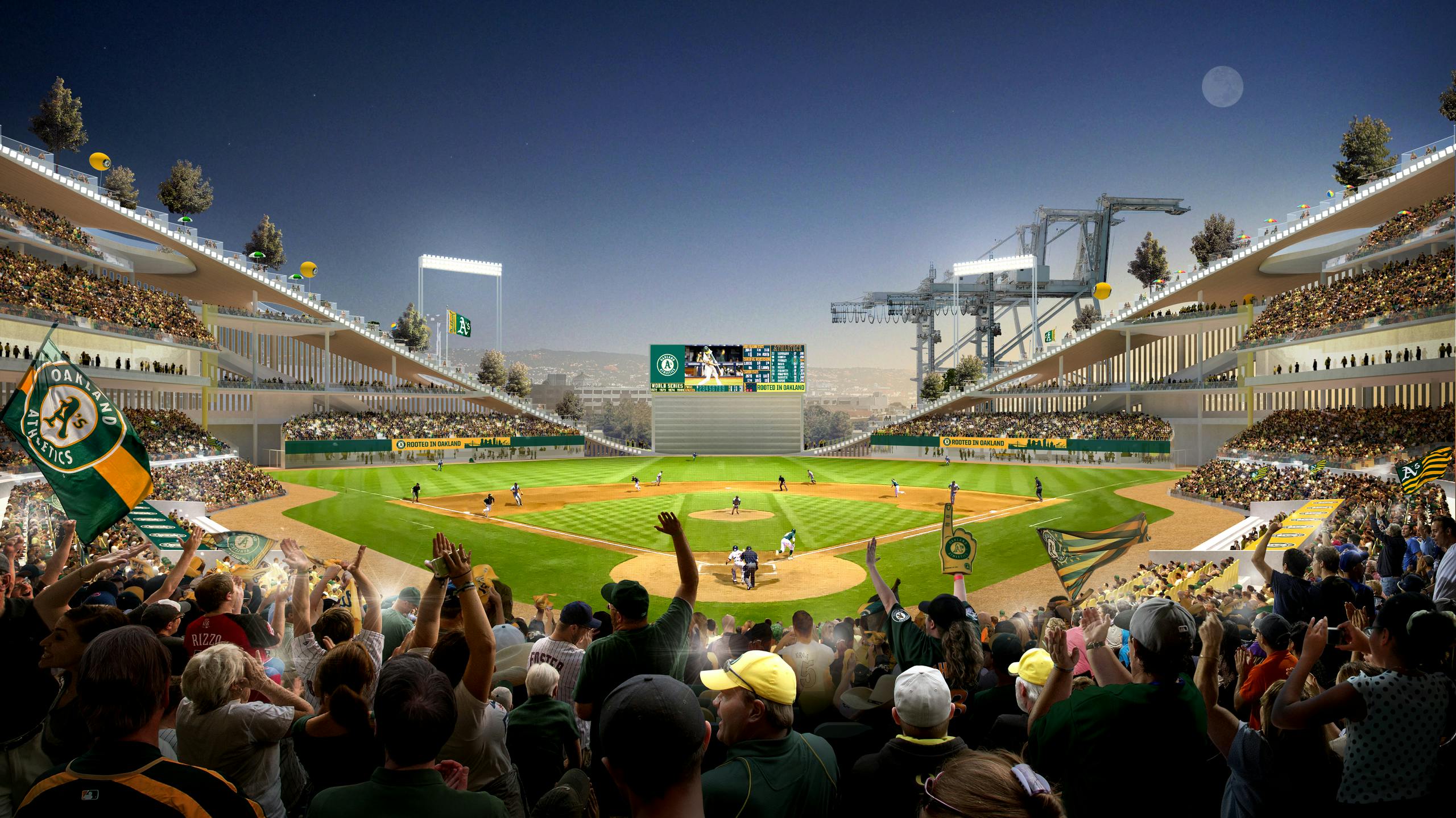 Two-site ballpark plan gives Oakland A's new hope in long-running facility  search