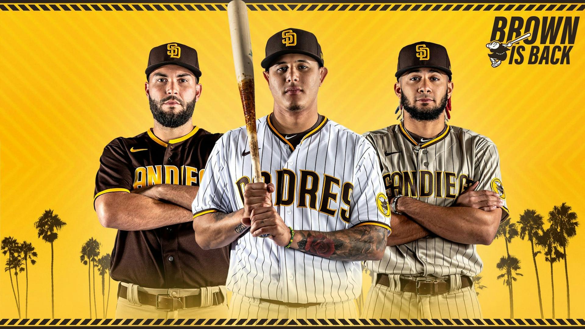 Padres go back to original colors for new uniforms, aim to also change team