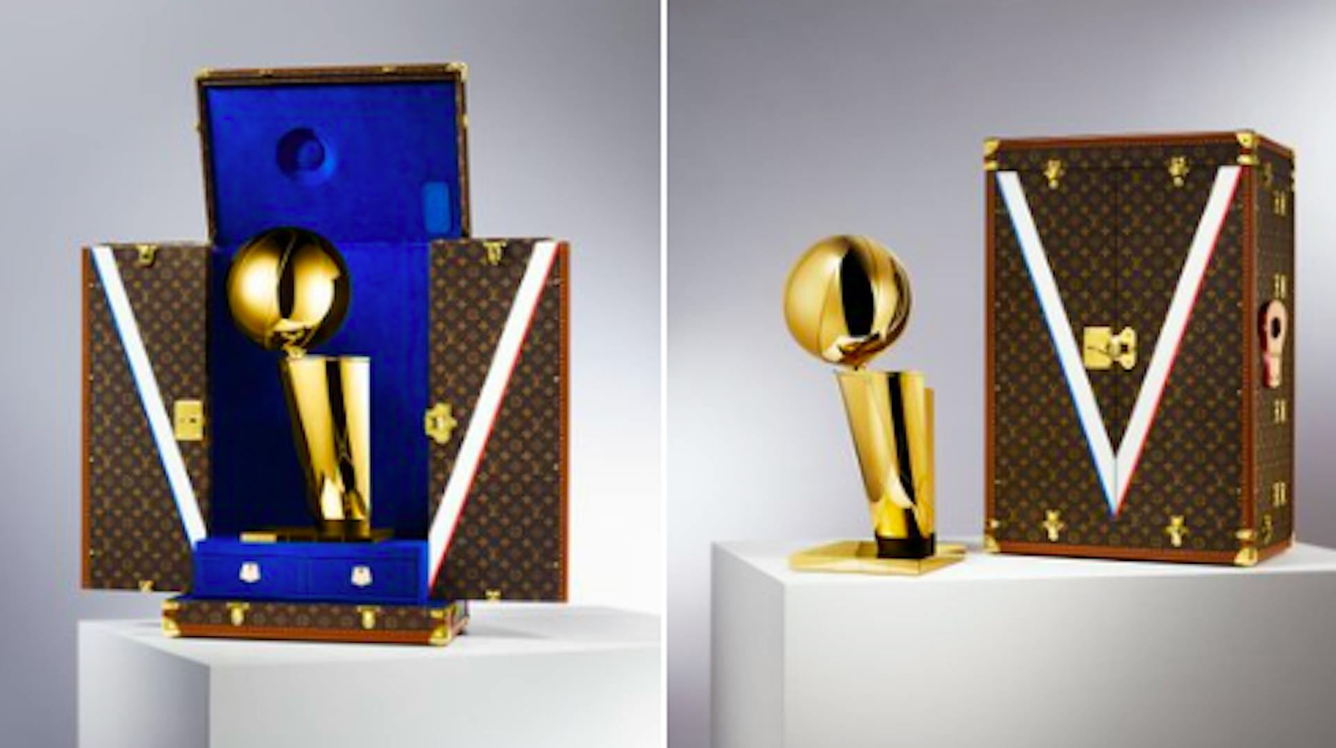Louis Vuitton & NBA Partner For Finals Trophy Travel Case