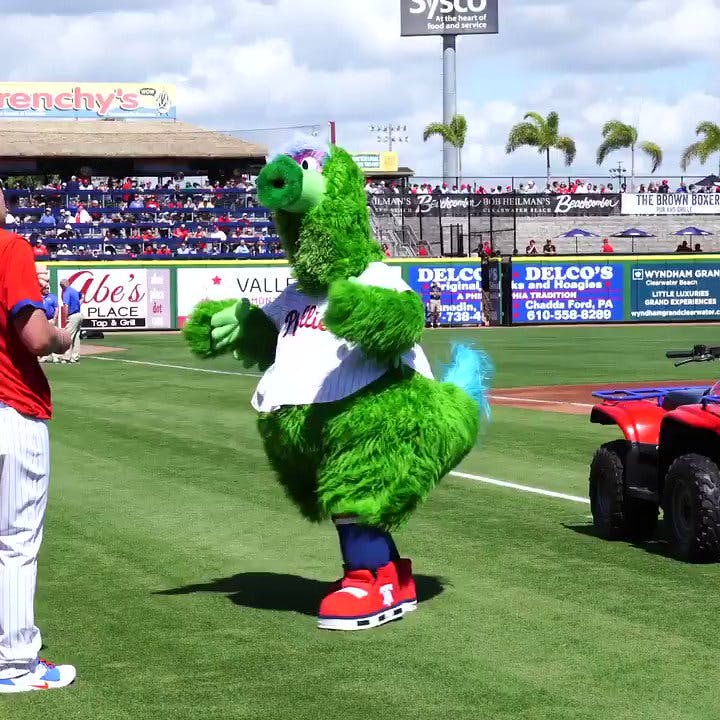 The Phillies Unveil a New Phanatic as Lawyers Fight Over Mascot