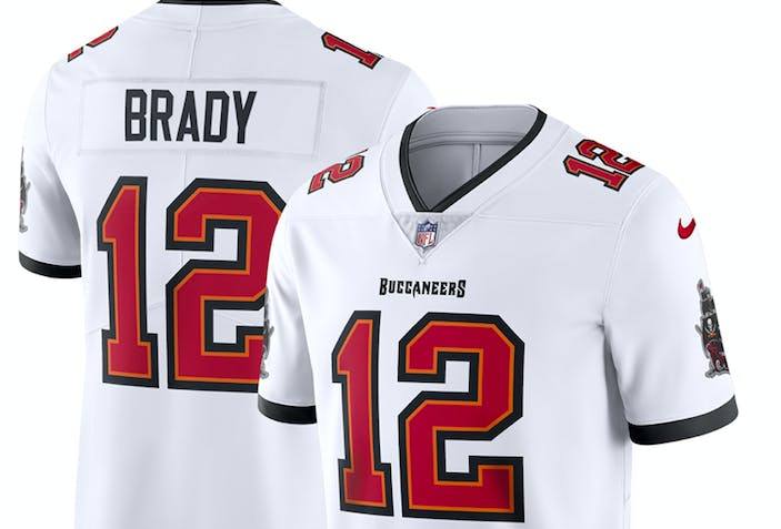 Bucs, Tom Brady merchandise sales surge after uniform redesign