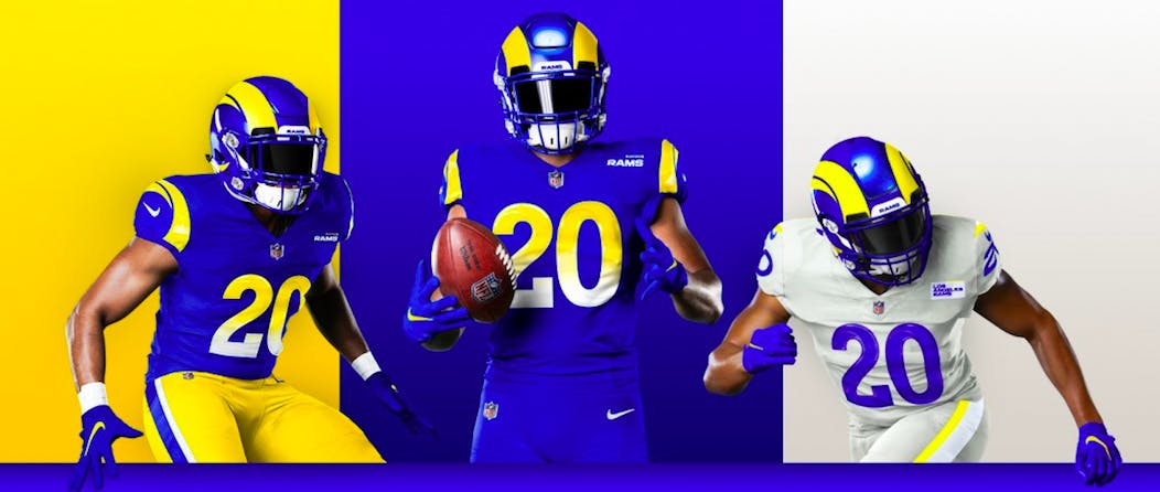 الغبار الان Jarren Ginsburg | Rams jerseys point toward future NFL uniform ads ... الغبار الان