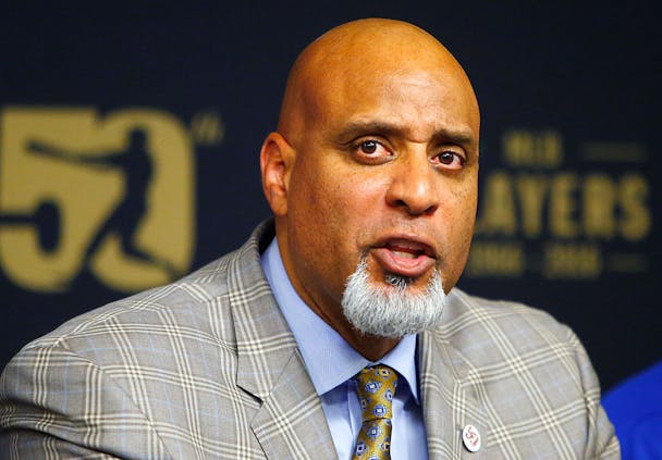 Tony Clark, executive director of the Major League Baseball Players Association (Photo by Jim McIsaac/Getty Images)