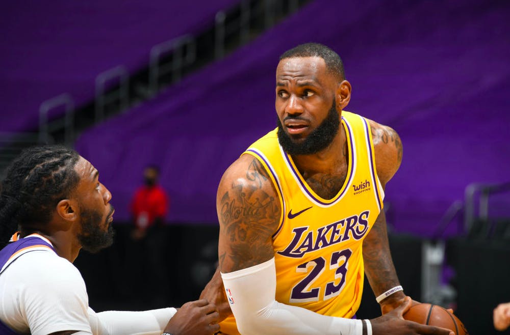 LeBron James & the Lakers top NBA merchandise sales lists in the UK 