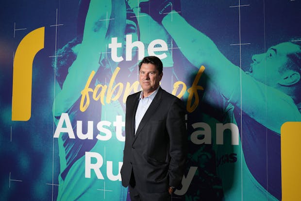 Rugby Australia chairman Hamish McLennan (by Mark Metcalfe/Getty Images)