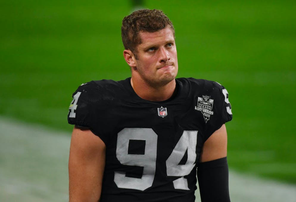 Carl Nassib Reportedly Has Top-Selling NFL Jersey On Fanatics After Coming  Out As Gay