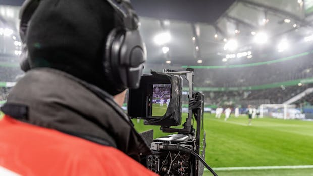 9:16 broadcast production during December 2019 trial at Volkswagen Arena (Photo by Boris Streubel/Bundesliga/Bundesliga Collection via Getty Images).