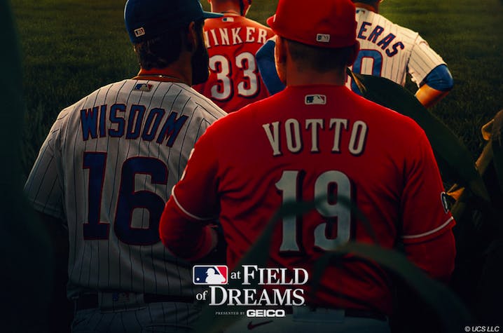 PHOTOS: MLB Field of Dreams game, Chicago Cubs vs. Cincinnati Reds, Aug. 11