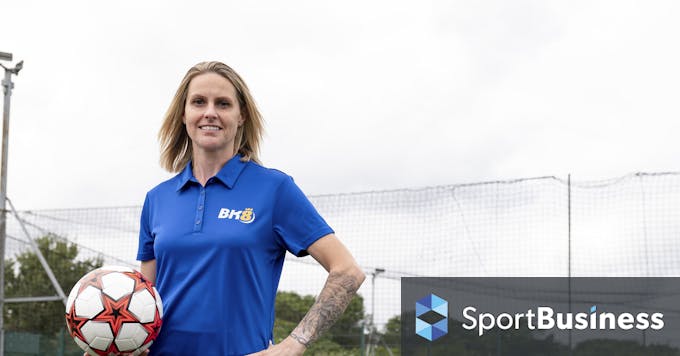 BK8 claims female first by teaming up with England football legend Smith |  SportBusiness