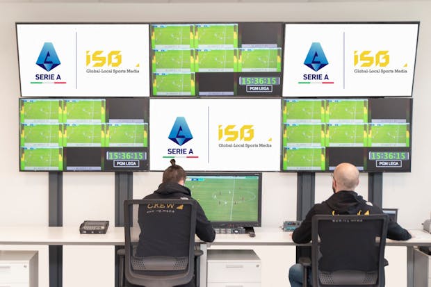 ISG worked with Supponor to develop a virtual advertising solution for Serie A. (Photo: ISG).