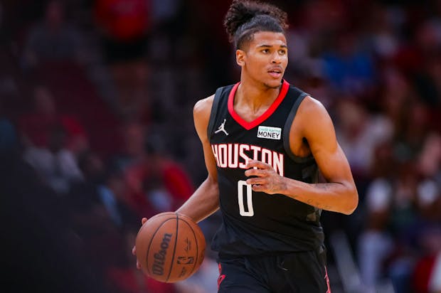 Houston Rockets' guard Jalen Green is one of a number of NBA stars who have an Adidas endorsement deal (Credit: Getty Images)