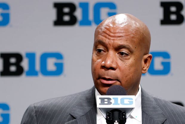 Big Ten Conference commissioner Kevin Warren. (Photo by Joe Robbins/Getty Images)