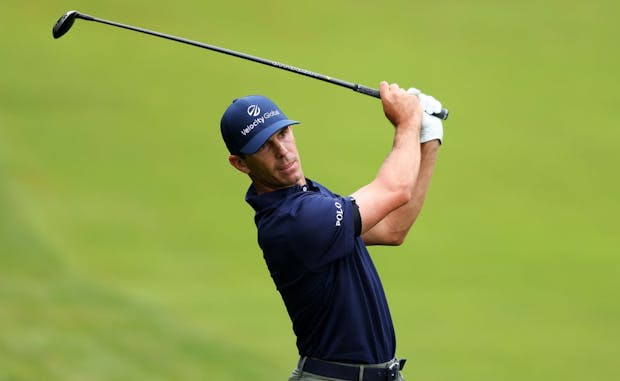 Velocity Global ambassador Billy Horschel on his way to winning the 2021 BMW PGA Championship. (Photo by Richard Heathcote/Getty Images)