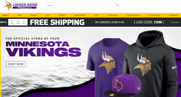Minnesota Vikings man clearance collectibles