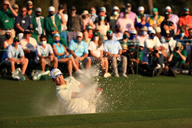 Hideki Matsuyama of Japan won last year's edition of the US Masters. (Photo by Mike Ehrmann/Getty Images)