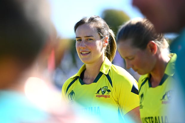 The non-fungible token range will include Ellyse Perry's double century against England in 2017. (Photo by Hannah Peters/Getty Images)