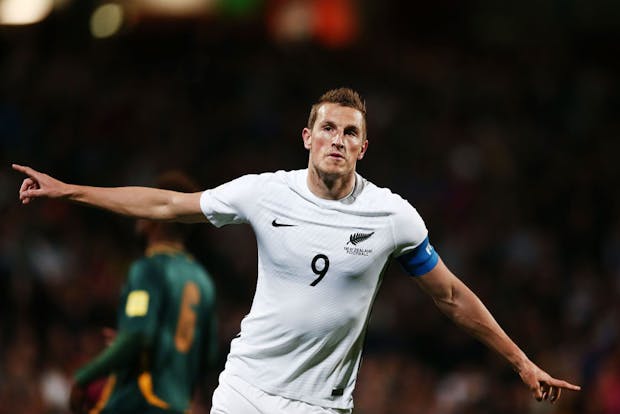 New Zealand and Newcastle United striker Chris Wood. (Photo by Anthony Au-Yeung/Getty Images)