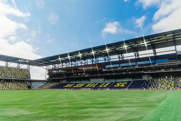 Nashville SC's Geodis Park is the latest, and largest, soccer-specific stadium in Major League Soccer (Credit: Nashville SC)
