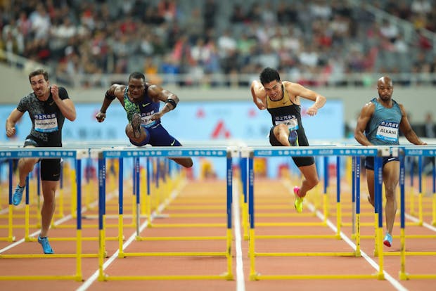 China lost hosted a Diamond League event in Shanghai in 2019. (Photo by Lintao Zhang/Getty Images)