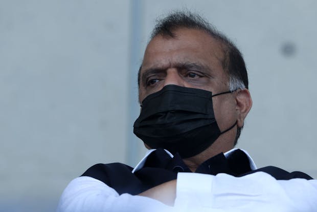 Narinder Batra at the Tokyo 2020 Olympics. (Photo by Alexander Hassenstein/Getty Images)