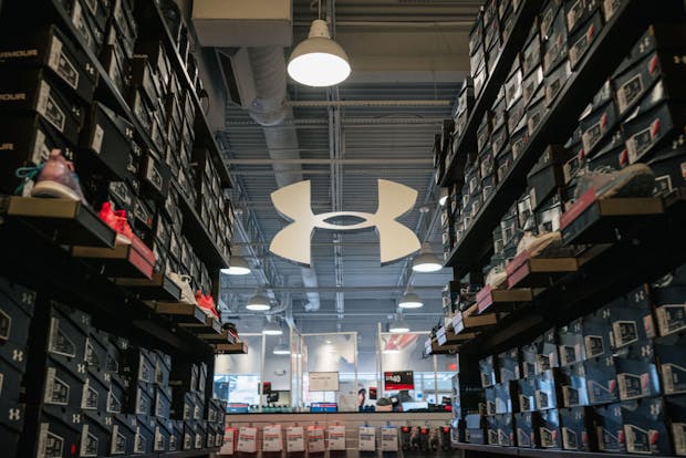 The interior of an Under Armour store in Houston, Texas (by Brandon Bell/Getty Images)