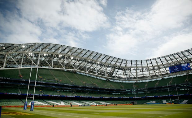 A general view of Aviva Stadium Dublin. (Photo by Oisin Keniry/Getty Images)