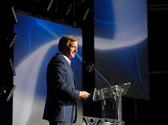 National Football League commissioner Roger Goodell. (Photo by David Becker/Getty Images)