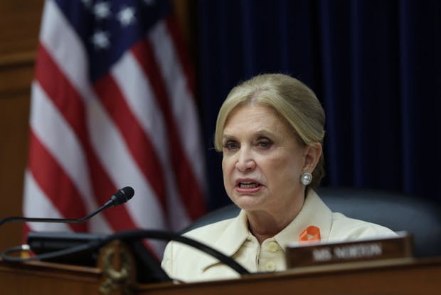 Rep. Carolyn Maloney, Democrat from New York and chair of the United States House of Representatives' Committee for Oversight and Reform. (Photo by Alex Wong/Getty Images)