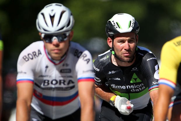 34-time Tour de France stage winner and four-time cycling world champion Mark Cavendish.  (Photo by Chris Graythen/Getty Images)