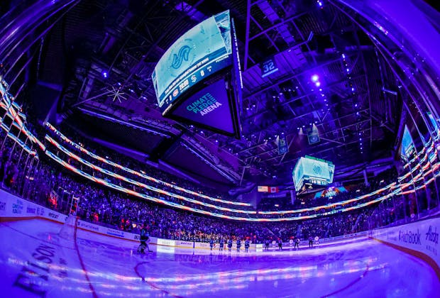 Climate Pledge Arena is primarily the home of the National Hockey League's Seattle Kraken (Credit: Getty Images)