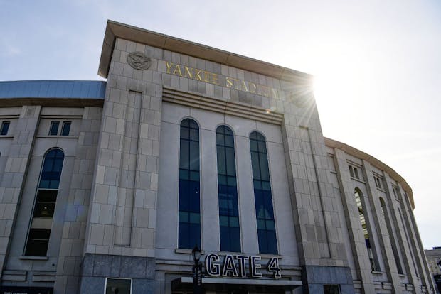 Yankee Stadium, home of Major League Baseball's New York Yankees. (Photo by Sarah Stier/Getty Images)