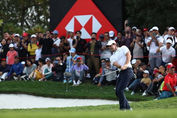 Rory McIlroy in action at the 2019 WGC-HSBC Champions tournament in Shanghai. (Photo by Matthew Lewis/Getty Images)