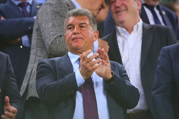 Joan Laporta, president of FC Barcelona. (Photo by Eric Alonso/Getty Images)