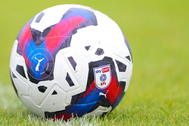 The 2022/23 Puma EFL matchball (Photo by James Gill - Danehouse/Getty Images)