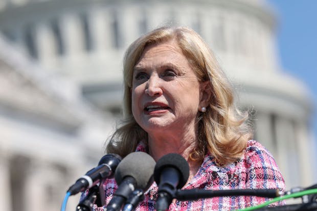 Rep. Carolyn Maloney, a Democrat from New York and chair of the US House of Representatives Committee for Oversight and Reform. (Photo by Kevin Dietsch/Getty Images)