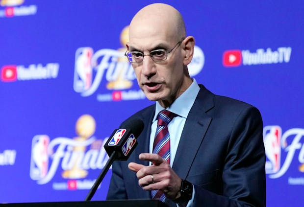 NBA commissioner Adam Silver (Credit: Getty Images)