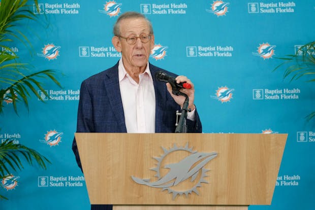 Miami Dolphins owner Stephen Ross. (Photo by Eric Espada/Getty Images)