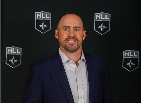 Brett Frood, newly named as commissioner of the National Lacrosse League. (NLL)