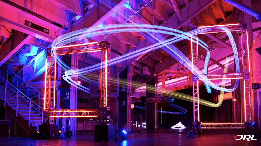 Indoor online drone park