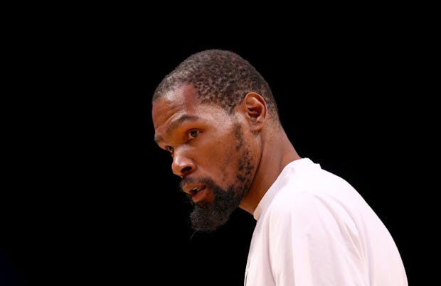 Kevin Durant. (Photo by Elsa/Getty Images)
