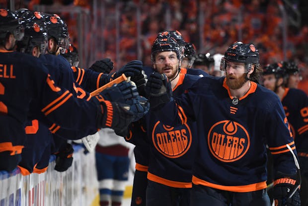 Oilers hire Athletes First to find jersey patch partner