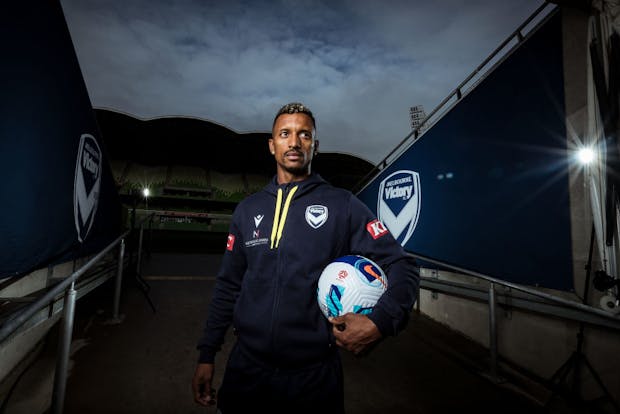 Melbourne Victory and former Manchester United and Portugal star Nani. (Photo by Darrian Traynor/Getty Images)