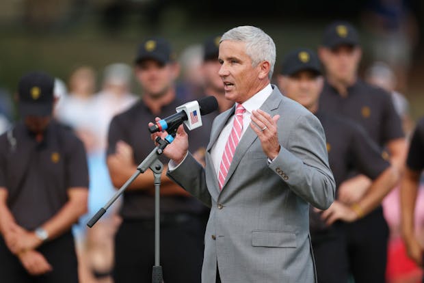 PGA Tour commissioner Jay Monahan. (Photo by Rob Carr/Getty Images)
