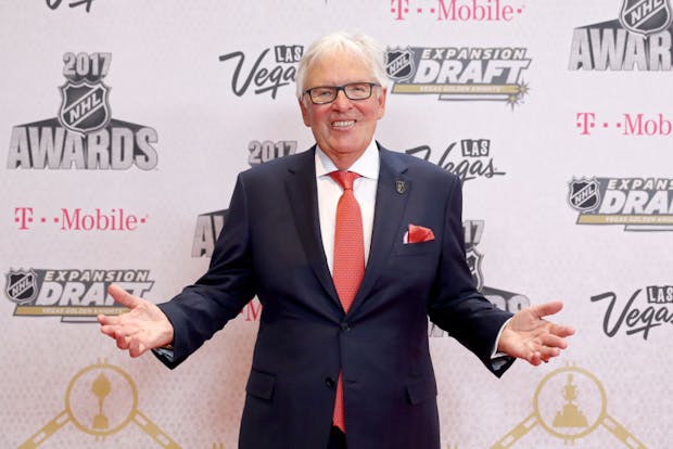 Bill Foley, owner  of the Vegas Golden Knights (Photo by Bruce Bennett/Getty Images)