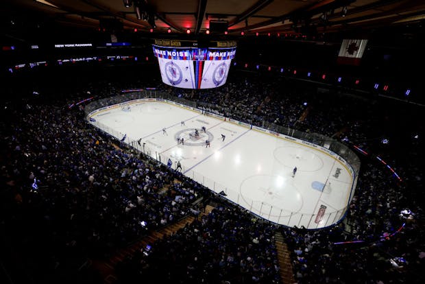 Madison Square Garden in New York City. (Photo by Al Bello/Getty Images)