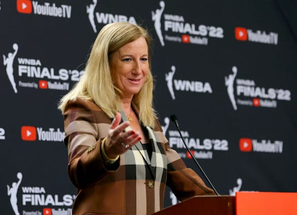 WNBA commissioner Cathy Engelbert (Credit: Getty Images)