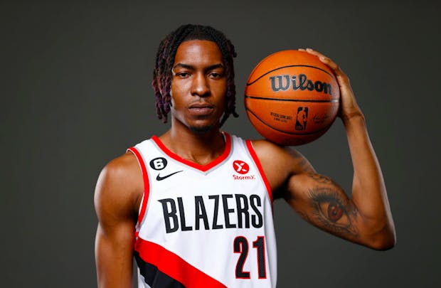 The future of NBA advertising: What would Portland Trail Blazers jerseys  look like with ads? 