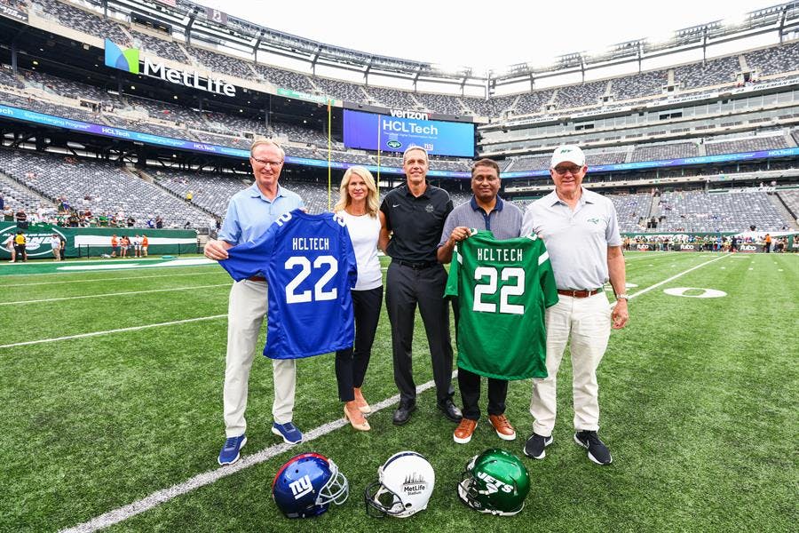 HCLTech partners with MetLife Stadium, NFL's Jets, Giants
