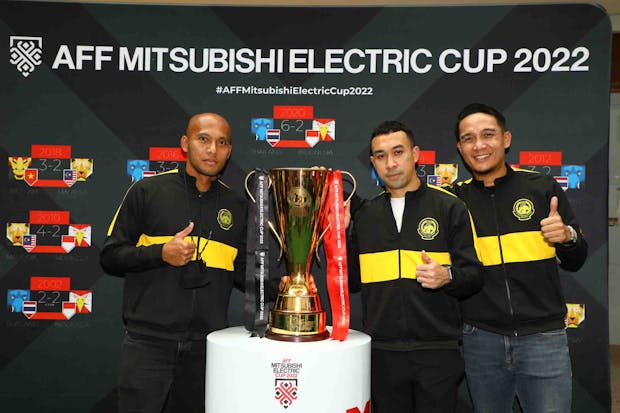 Mitsubishi Electric Cup 2022 trophy tour Malaysia stop. Image: Sportfive