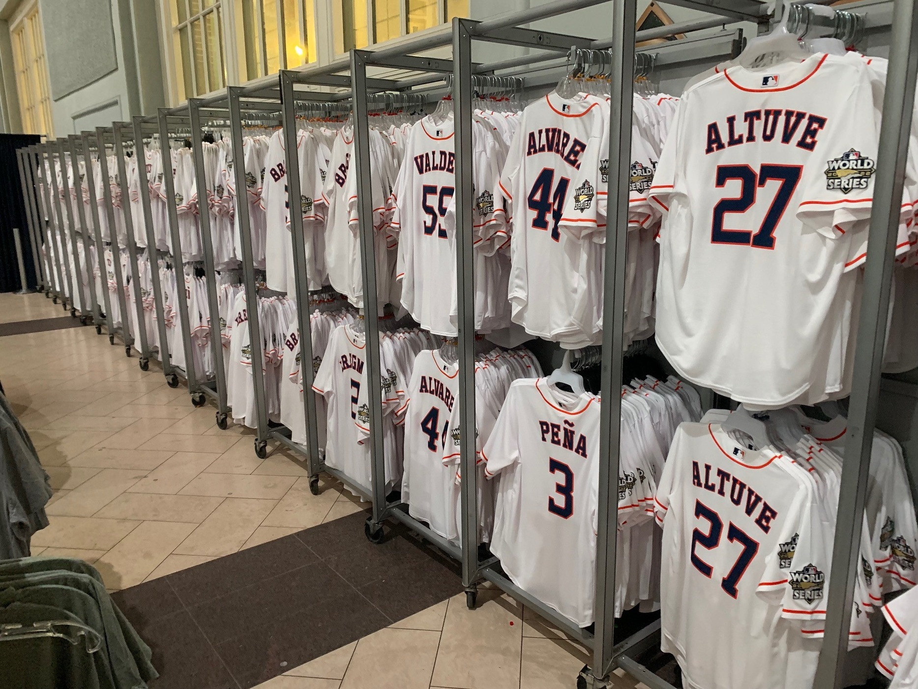 World series jersey store astros